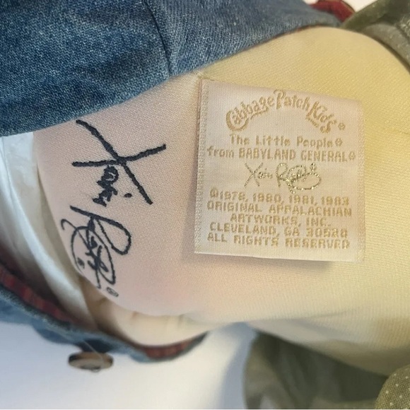 Xavier Roberts/Soft Sculpture/TheLittlePeople/CabbagePatch/Huckleberry - Picture 6 of 11